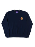 Kings Club Couture Navy Sweatshirt Polo Cup For Men KCCSS023