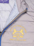 Kings Club Couture Vest Grey Feather KC Logo KCJVFL07
