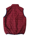 Kings Club Couture Vest Maroon Feather For Men KCJVFL19