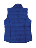 Kings Club Couture Women Vest Quilted Shield Royal Blue KCJVQW03