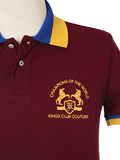 Kings Club Couture Polo Champions Burgundy Two Tone Men KCPCW001
