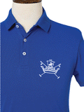 Kings Club Couture Polo Horse Shield Royal Blue Men KCPHS010