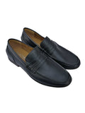 Kenneth Cole Black Leather Loafer Crespo Shoe KCSHE004