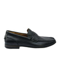 Kenneth Cole Black Leather Loafer Crespo Shoe KCSHE004