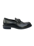 Kenneth Cole Black Leather Loafer Class Shoe KCSHE044