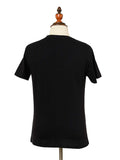 Kings Club Couture T Shirt Crew Nack Black Milano KCTSCM02