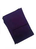 Nabeel Aqeel Kurta Pajama Cotton Slim Purple with Navy Piping Collar/Cuff Gold Button NKPS0057