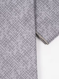 Peiro Butti Tie w Pocket Square Grey Herringbone PBTPS023