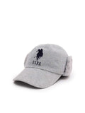 USPA Men Wool Hat Grey Melange VR086 USPHAT49 2023
