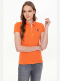 U.S. Polo Assn. Women Polo Slim Orange VR051 USPOW041