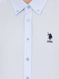 US Polo Assn Men Shirt Regular Fit Light Blue VR003 USPSH275