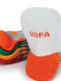 U.S. Polo Assn. Sock Fanny 5 Packets White For Boys