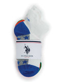 U.S. Polo Assn. Sock Fanny 5 Packets White For Boys