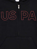 USPA Boys Sweatshirt Black VR046 USPSS144