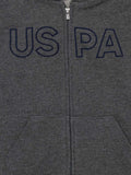 USPA Boys Sweatshirt Anthracite Melange VR081 USPSS145
