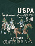 USPA Boys Sweatshirt Green VR054 USPSS162