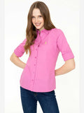 U.S. Polo Assn. Women Shirt Pink VR041 USSHW015