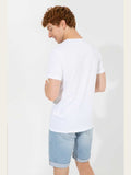 USPA Men T-Shirt White VR013 USTSM065
