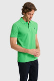 USPA Men Polo Shirt SCH  Light Green VR092 USPOM339 US Polo Assn.