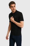 USPA Men Polo Shirt SCH Black VR046 USPOM340 US Polo Assn.