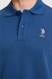 USPA Men Polo Shirt SCH Out Door Navy VR059 USPOM344 US Polo Assn.