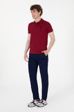 USPA Men Chino Slim Navy VR033 USPA USPCH117 US POLO ASSN.