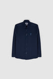 USPA Men Shirt Gox S F/S Navy VR033 USPSH386 US Polo Assn.
