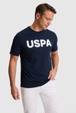 USPA Men Polo T-Shirt USPA Navy VR033 USTSM078 US Polo Assn.