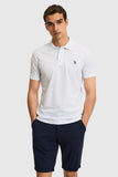 USPA Men Polo Shirt SCH White VR013 USPOM345 US Polo Assn.
