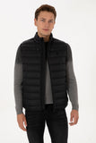 USPA Men Vest S/L Duck Feather Black VR046 USPJK161 US POLO ASSN.