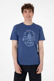 USPA Men T-Shirt USPA Wahing Out Door Navy VR059 USTSM071 US POLO ASSN.