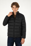 USPA Men Jacket Quilted F/S Black VR046 USPJK154 US POLO ASSN.