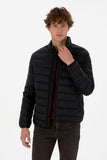 USPA Men Jacket Quilted F/S Black VR046 USPJK159 US POLO ASSN.