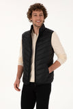 USPA Men Vest S/L Duck Feather Black VR046 USPJK180 US POLO ASSN.