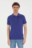 USPA Polo Shirt Men Royal Blue VR212 USPOM235 USPA LOGO US Polo Assn.