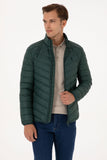 USPA Men Jacket Quilted F/S Dark Green VR079 USPJK160 US POLO ASSN.