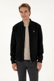 USPA Men Wool Coat F/S Black VR046 USPJK176 US POLO ASSN.