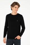 USPA M Jumper R/Neck  Black VR046 USPJR360 US POLO ASSN.