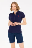 USPA Polo Shirt Women Navy VR033 USPOW069 SCL US Polo Assn.