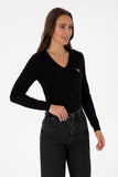 USPA Women Jumper V/N USPA MC Black VR046 USPJR412 US POLO ASSN.
