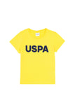 USPA Boys T-Shirt Round Neck Yellow VR044 USTSB043