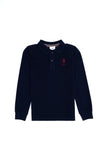 USPA Boys Polo Navy VR033 USPOK043 US POLO ASSN.