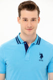 US Polo Assn. Turquoise Men Polo Shirt BP#3 VR093 USPOM214 USPA