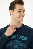 USPA Men Sweatshirt USPA Big Logo Navy VR033 USPSS170 US POLO ASSN.