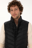 USPA Men Vest S/L Duck Feather Black VR046 USPJK180 US POLO ASSN.