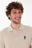 USPA Polo Shirt Men Terniy Stone VR049 USPOM321 USPA LOGO US POLO ASSN.