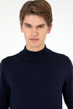 USPA Men Jumper R/Neck Navy VR033 USPJR376 US POLO ASSN.