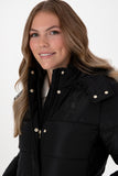 USPA Women Over Coat F/S Black VR046 USPJK169 US POLO ASSN.