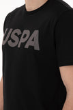 USPA Men T-Shirt USPA Big Logo Black VR046 USTSM069 US POLO ASSN.