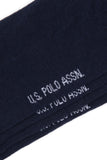 USPA Women Socks James-2-SK25 2li pkt Navy VR033 USPSK116 US POLO ASSN.
